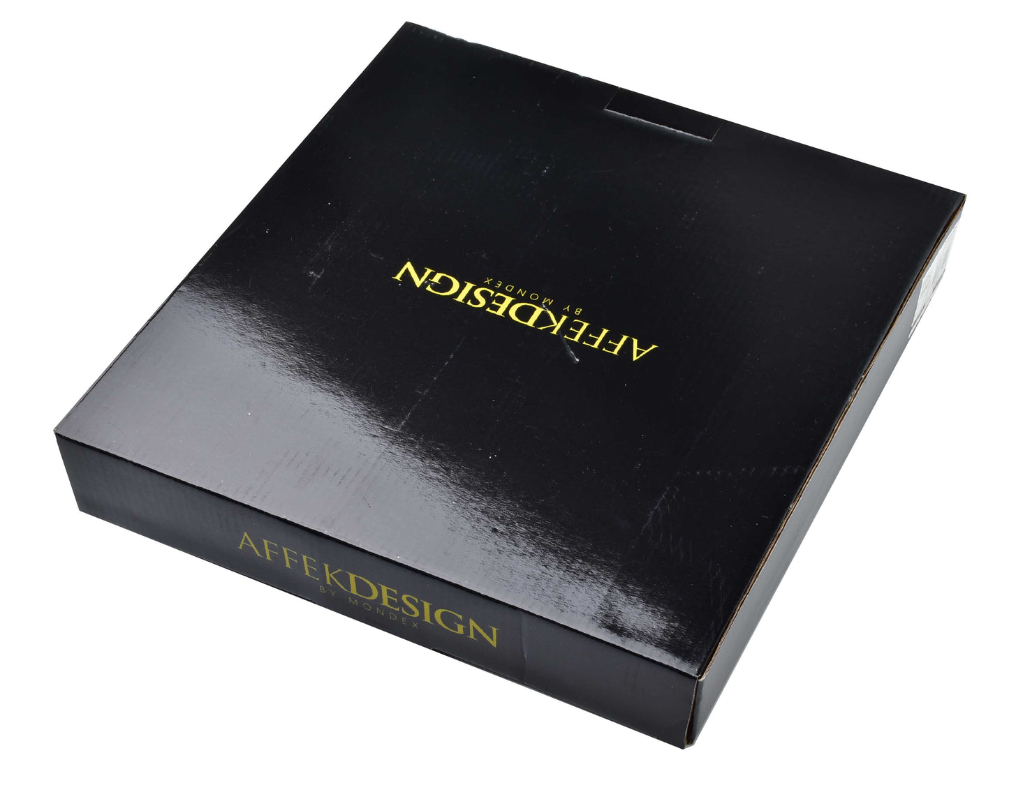 RALPH BLACK Komplet 2 talerzy płaskie 32,5x 28.5cm x h3cm Affekdesign By Mondex