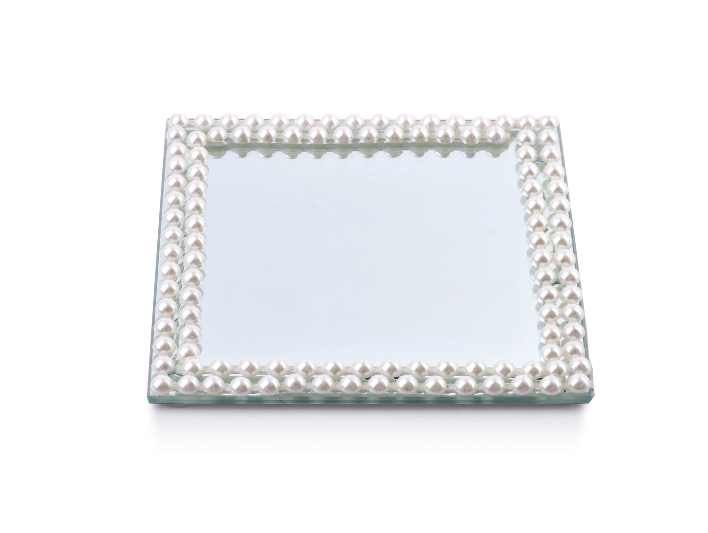 MARGOT PEARL Podstawka art.dekoracyjny 15x15xh1cm Mondex