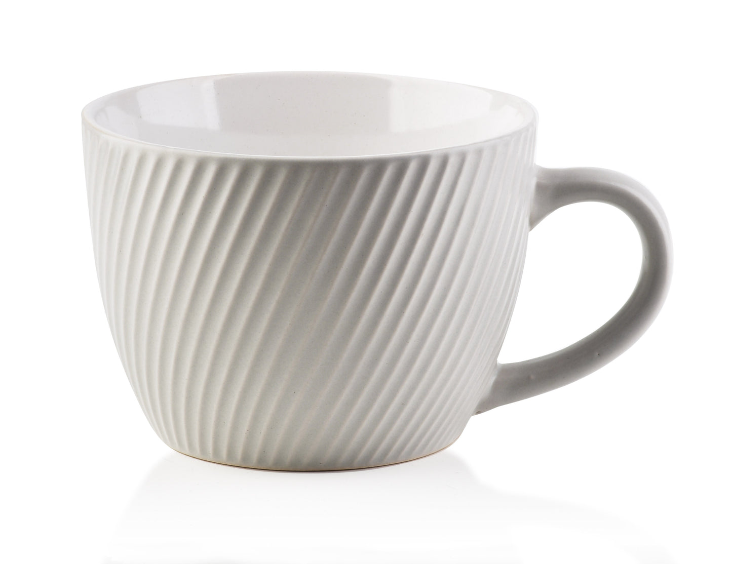 SALLY LINES GREY Kubek 480ml 11x14.5xh8cm Affekdesign By Mondex