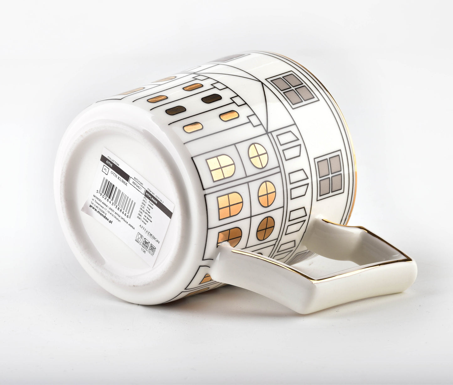OTIS Kubek 360ml h9x9x12.8cm Affekdesign By Mondex