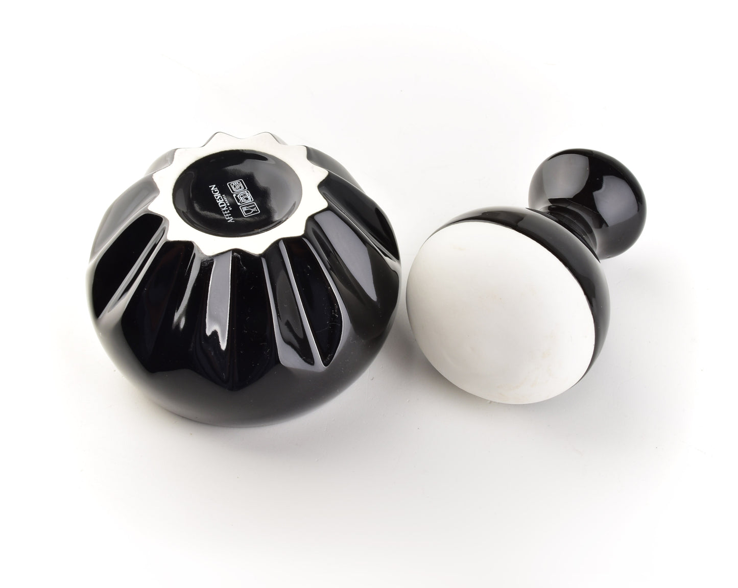 MODERN LIFE Moździerz czarny 10xh6,8cm Affekdesign By Mondex