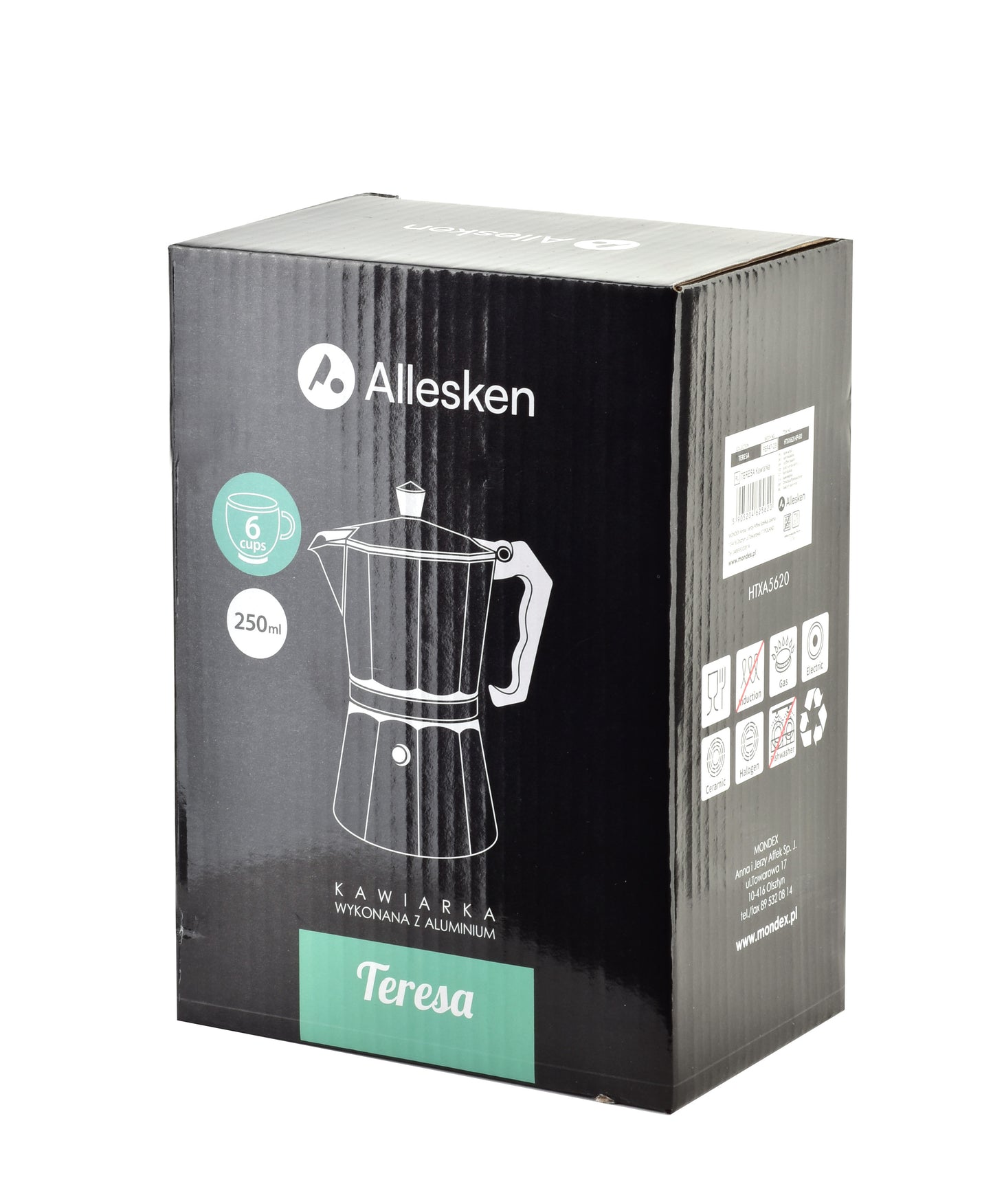 TERESA Kawiarka 250ml 16x9xh19cmAllesken Allesken