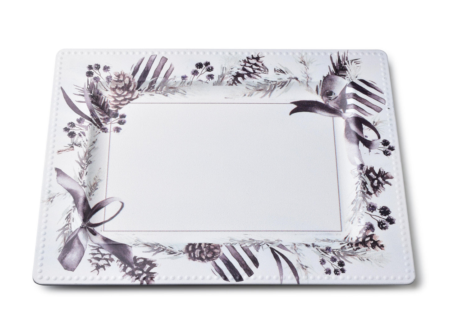 BLANCHE FESTIVE Podstawka artykuł dekorcyjny 31,5x25xh1,5cm Mondex