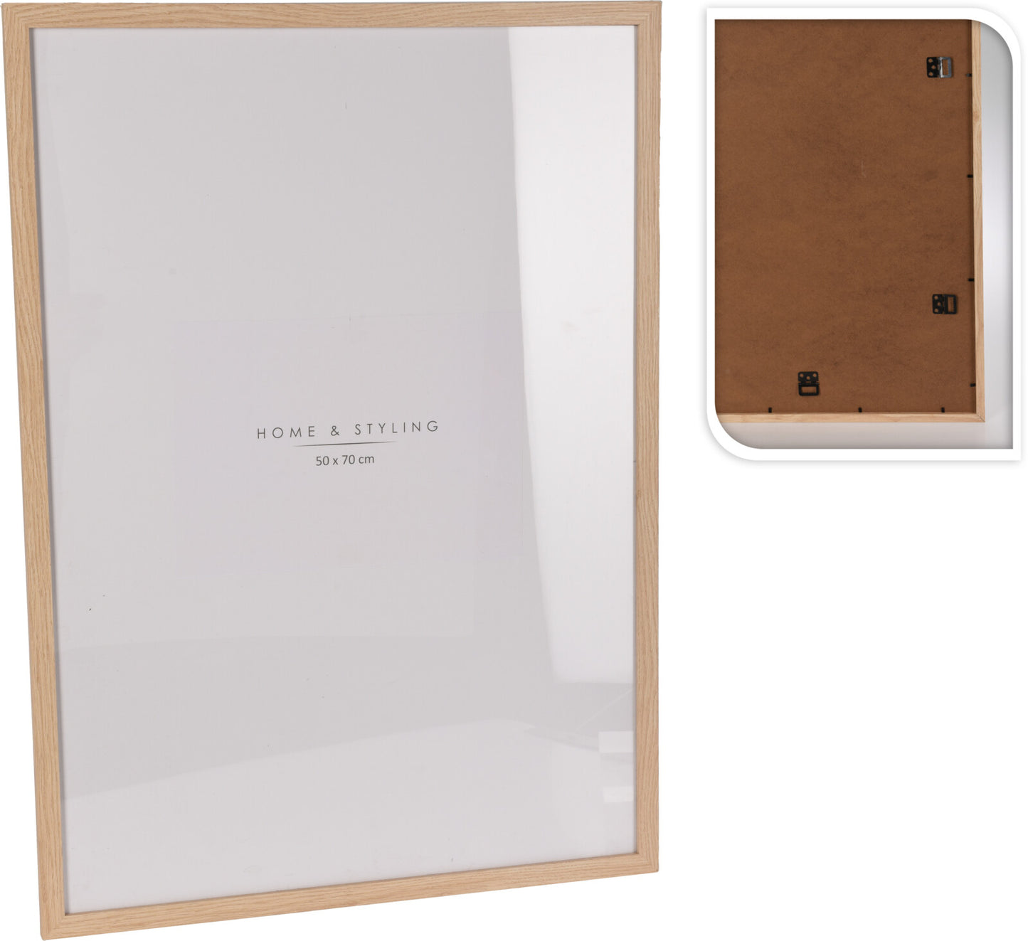 RAMKA NA ZDJĘCIA MDF 52,5X72,5CM NATUR Mondex