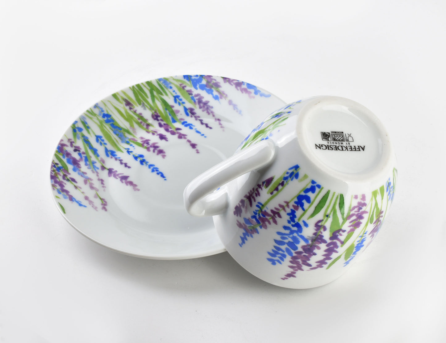 JOY Komplet 6 filiżanek ze spodkiem 250ml Affekdesign By Mondex