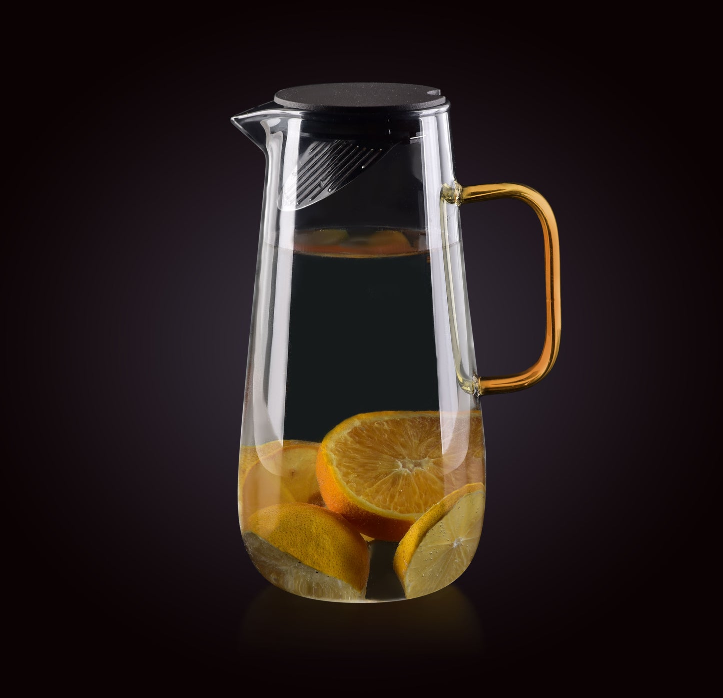 PETER Dzbanek szklany 1,5L szary Affekdesign By Mondex