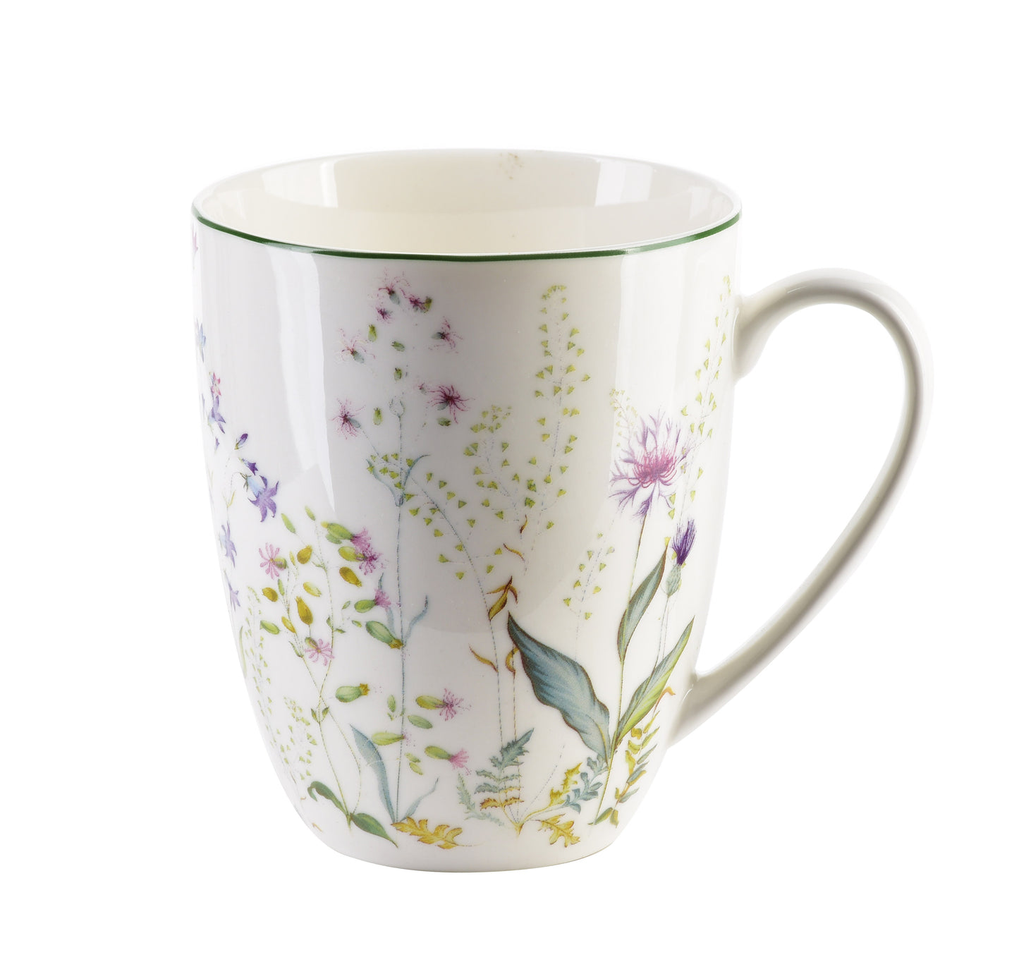 FACCIA VERDE Kubek 400ml 8,5x12x10,5cm Affekdesign By Mondex