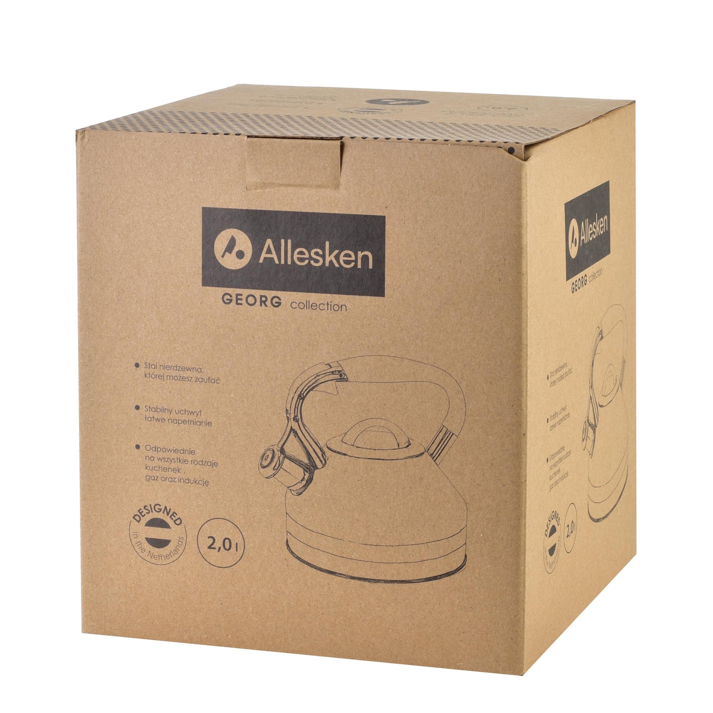 GEORG BLUE Czajnik 2,0L Allesken