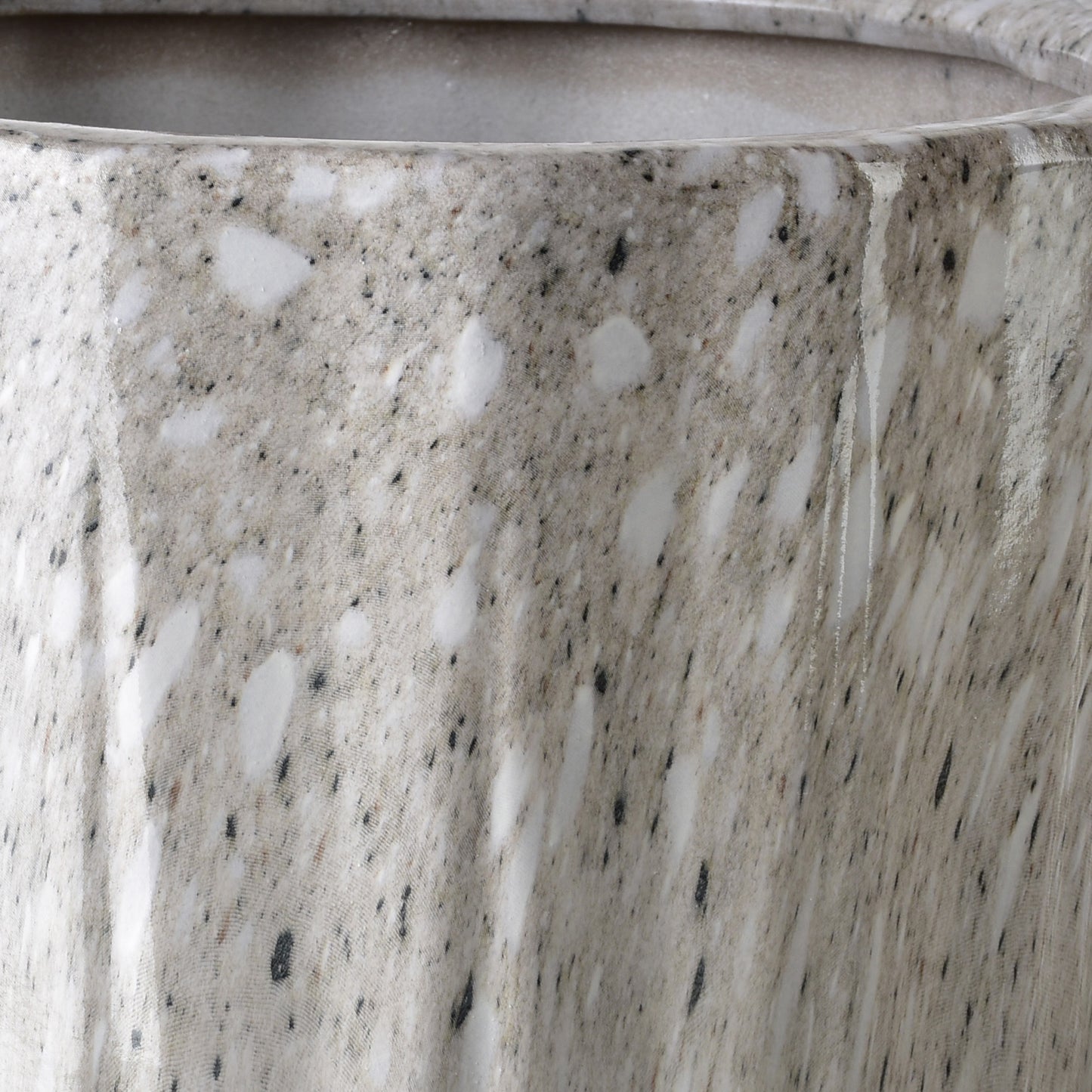 NEVA MARBLE KOMPLET 3 DONICZEK 39,5x39x5x48,5/31,5x31,5x44,5/24,5x24,5x41,5cm Mondex Since 1986