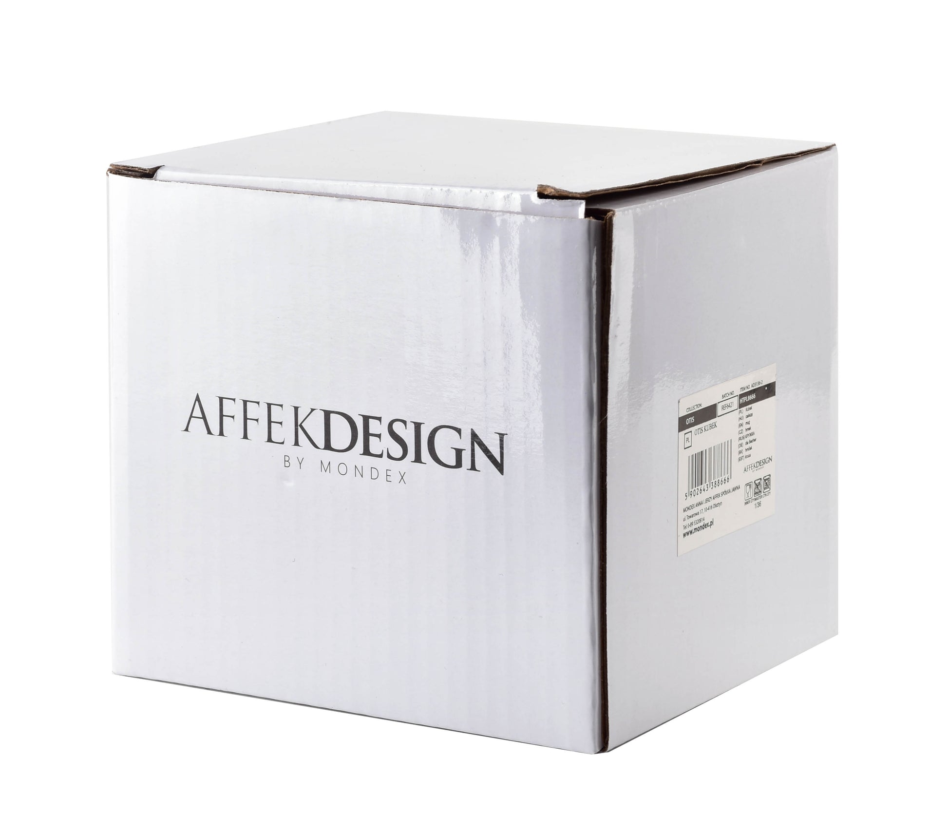 OTIS Kubek 360ml h9x9x12.8cm Affekdesign By Mondex