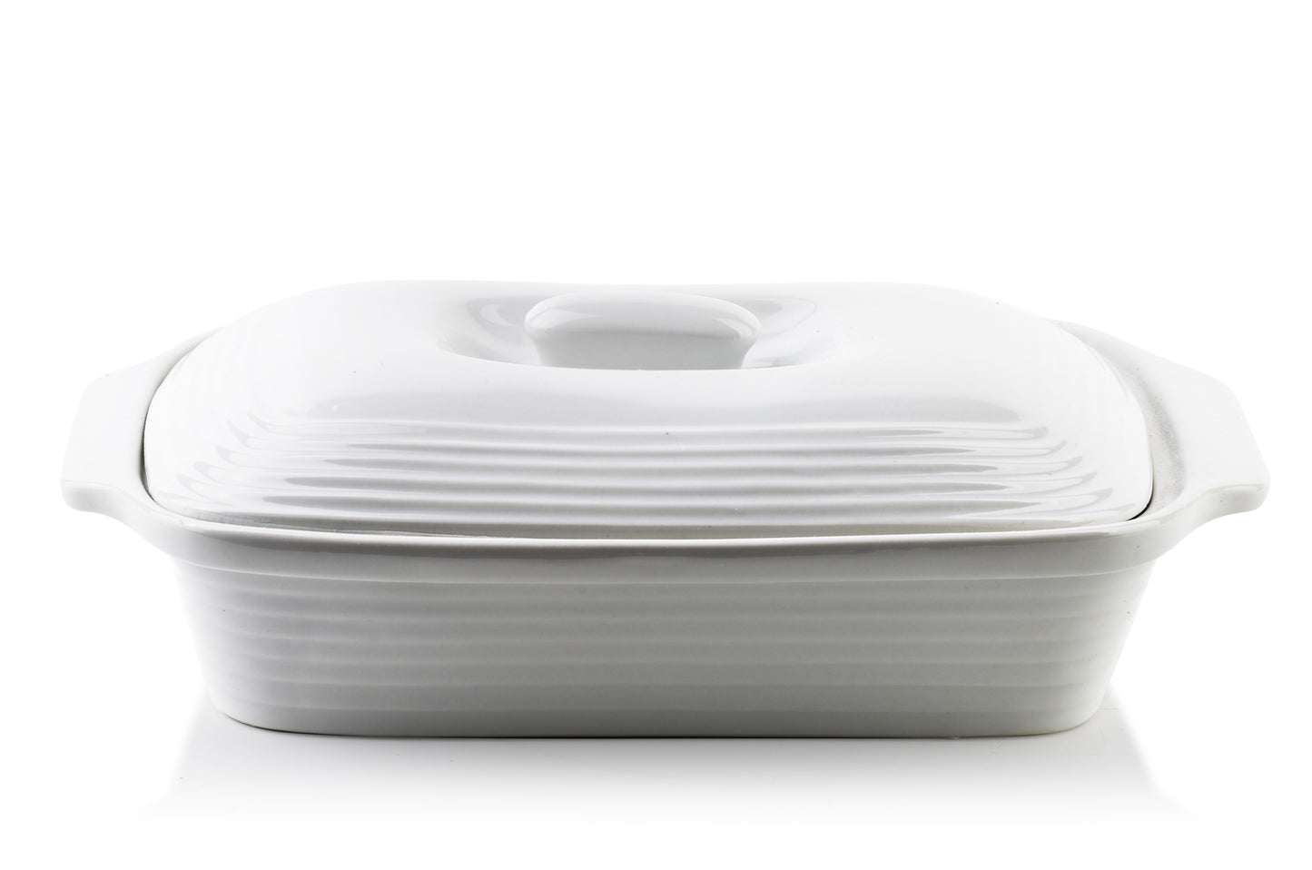 BASIC Naczynie prostokątne z pokrywą 34x22h10cm Mondex