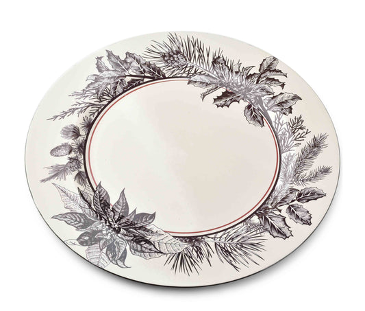 BLANCHE FESTIVE Podtalerz artykuł dekoracyjny 33xh2cm Mondex