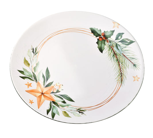 BLANCHE FESTIVE Podtalerz artykuł dekoracyjny 33xh2cm Mondex