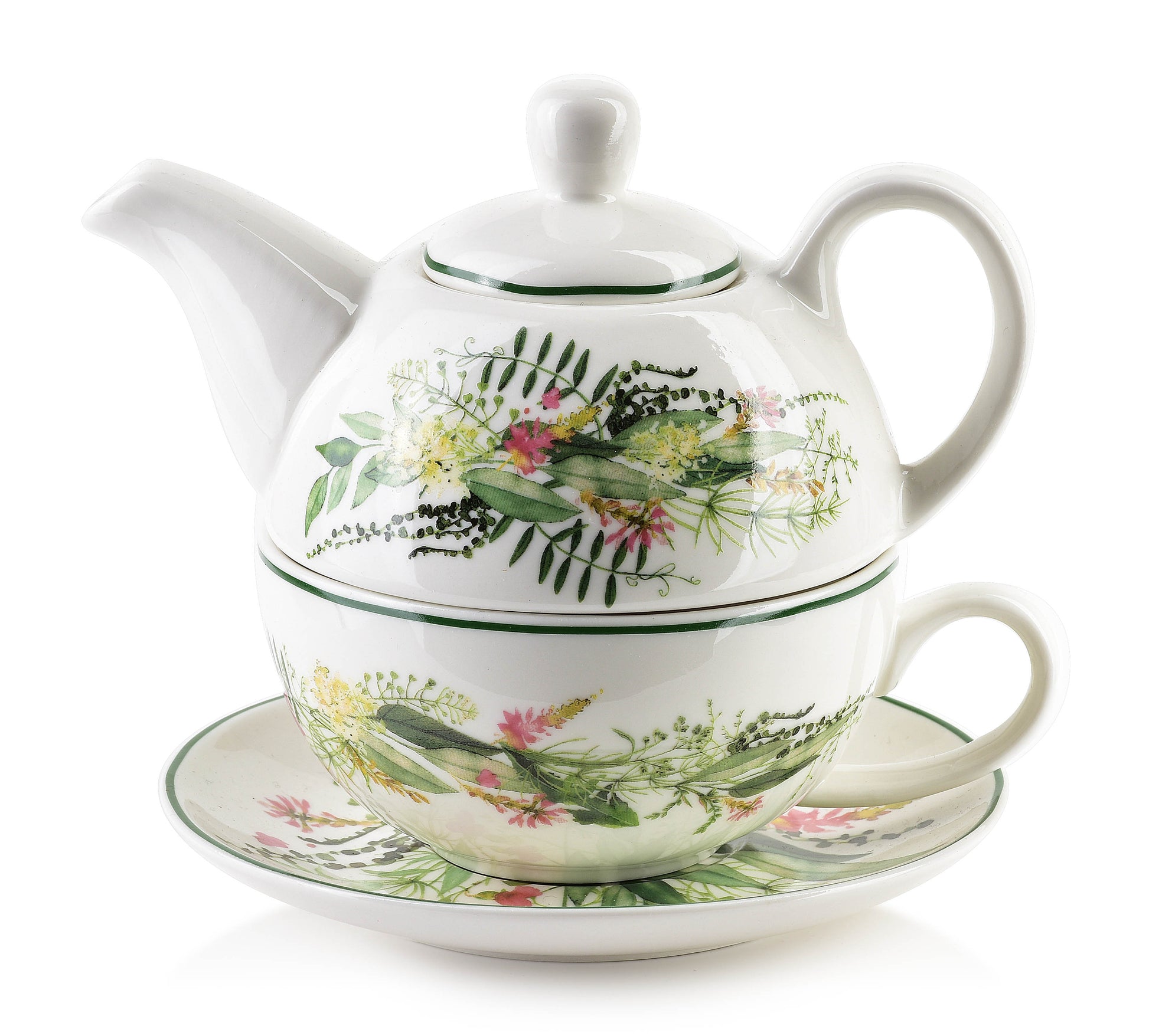 IDYLLIC Dzbanek z filiżanką TEA FOR ONE400ml/300ml Affekdesign By Mondex