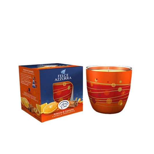 FELCE AZURRA Świeca zapachowa Arancia &Cannella 120g Mondex