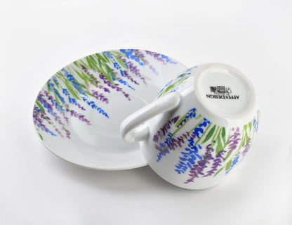 JOY Komplet 6 filiżanek ze spodkiem 250ml Affekdesign By Mondex