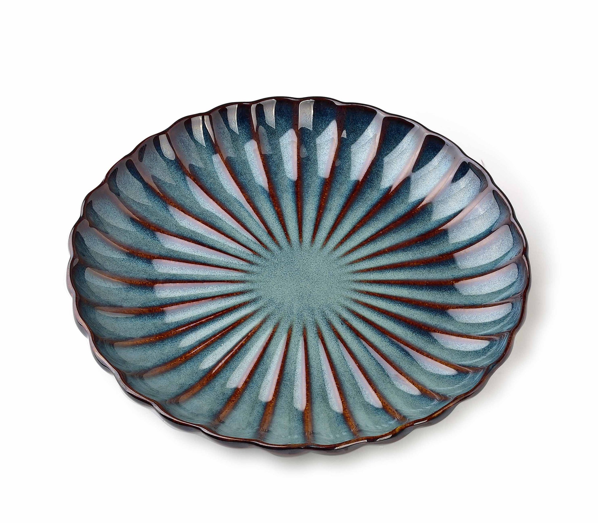 EVIE DARK Talerz deserowy 20,5xh3cm Affekdesign By Mondex