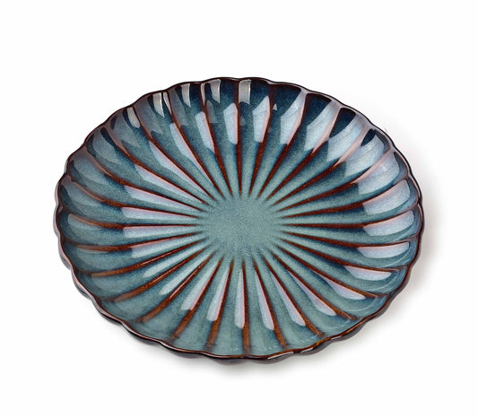 EVIE DARK Talerz deserowy 20,5xh3cm Affekdesign By Mondex