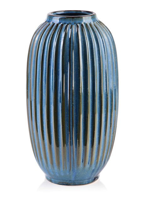 YARINE BLUE Wazon 8,5x16xh30cm Mondex Since 1986R