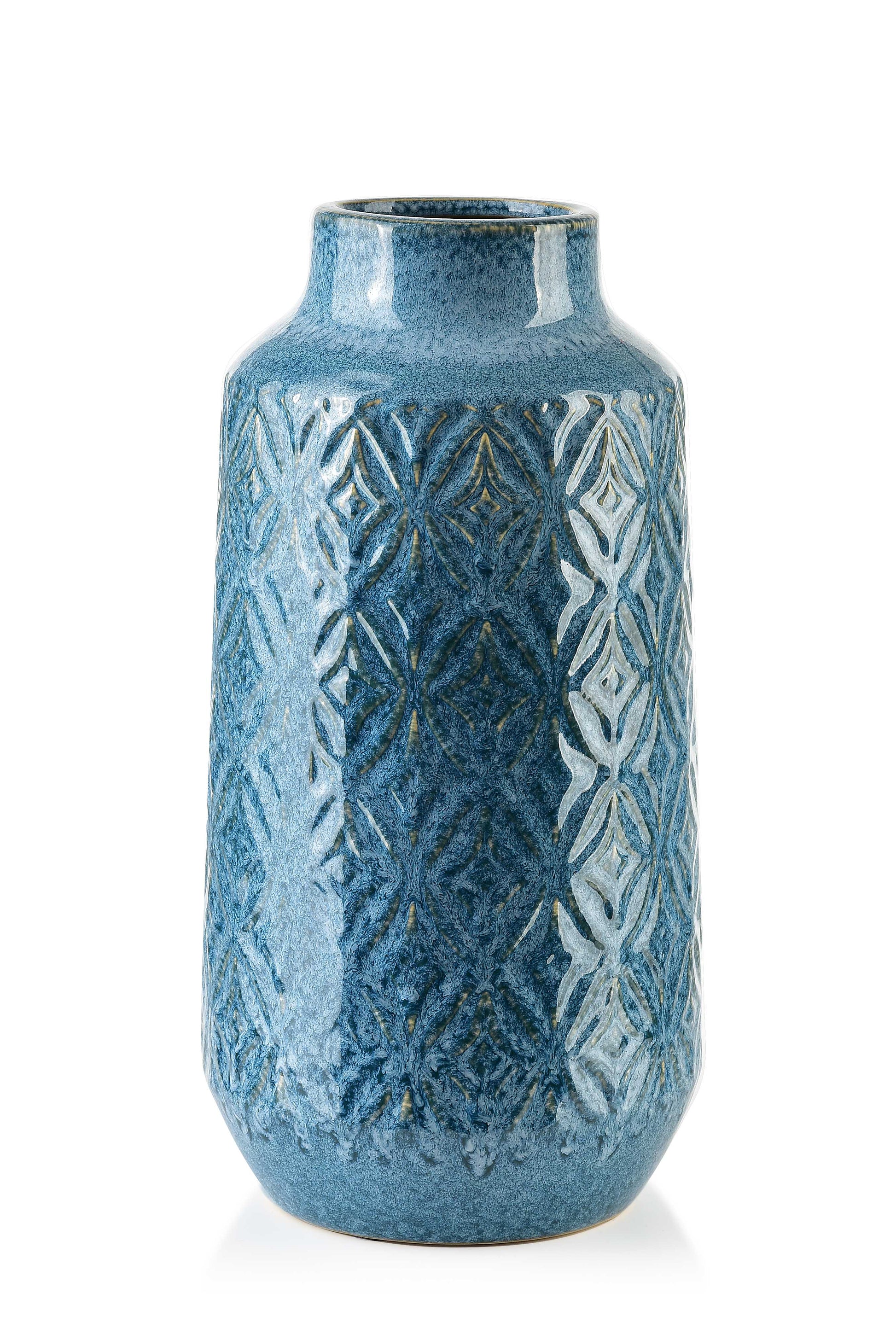 YARINE BLUE Wazon 8,5XH31CM Mondex Since 1986R