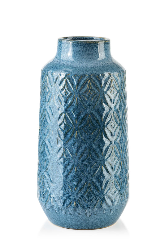 YARINE BLUE Wazon 8,5XH31CM Mondex Since 1986R