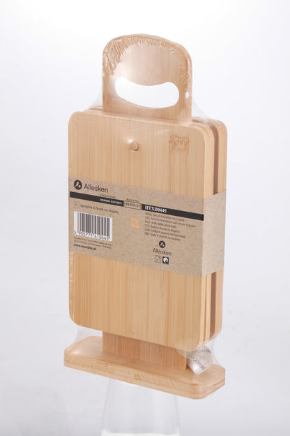MODERN KITCHEN Komplet 4 desek na stojaku 15x5,5x31cm Allesken