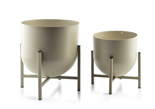 SWEN BEIGE Komplet 2 osłonek 24xh26cm/18.5xh21cm Mondex