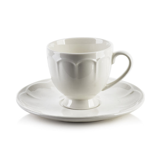 HELLA Filiżanka ze spodkiem espresso50ml 7x9xh6,5 spodek 13xh1,5cm Affekdesign By Mondex