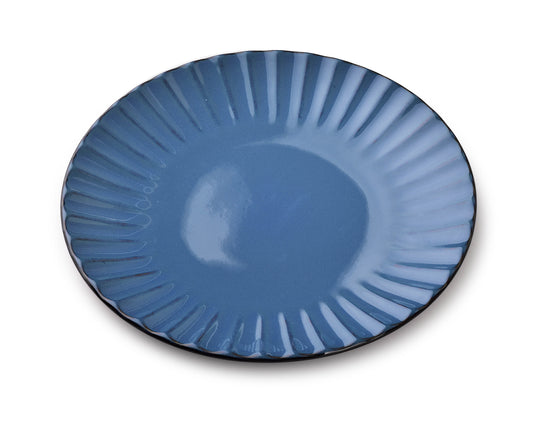 EVIE BLUE Talerz deserowy 20xh2cm Affekdesign By Mondex