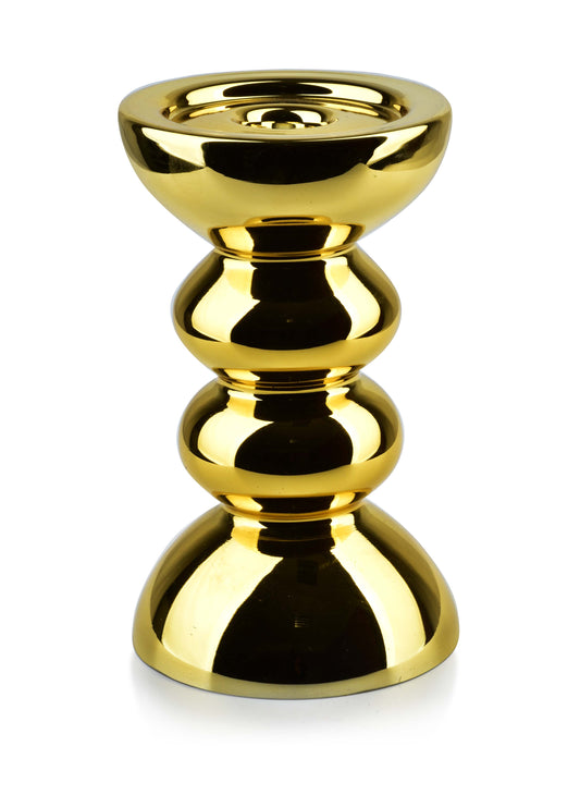 RITA GOLD Świecznik ŚR.12XH:20,5CM Mondex